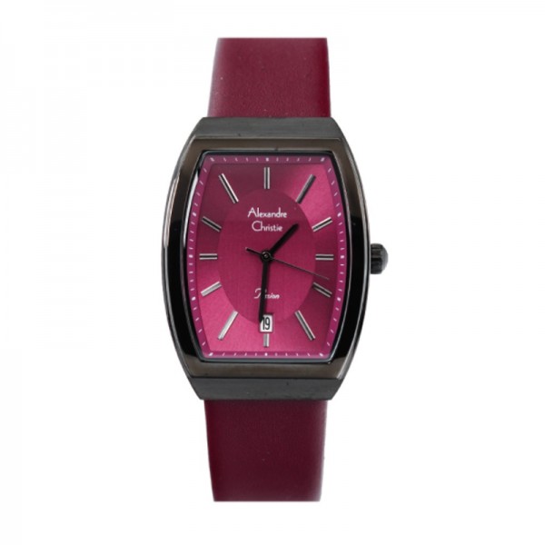 Alexandre Christie AC 2909 Black Red Leather LDLIGRE